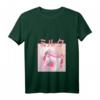 Lustiges Retro 90s Kawaii Erdbeermilch Shake T-Shirt für Damen mit V-Ausschnitt – Perfekt für Manga, Anime, Cosplay & Otaku-Fans