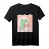 Cottagecore Ästhetik Kawaii Frosch T-Shirt mit Pilz und Erdbeermilch - Süßer Natur- und Tierfreund Look im Retro-Stil