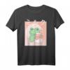 Cottagecore Ästhetik Kawaii Frosch T-Shirt mit Pilz und Erdbeermilch - Süßer Natur- und Tierfreund Look im Retro-Stil