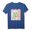 Cottagecore Ästhetik Kawaii Frosch T-Shirt mit Pilz und Erdbeermilch - Süßer Natur- und Tierfreund Look im Retro-Stil
