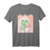 Cottagecore Ästhetik Kawaii Frosch T-Shirt mit Pilz und Erdbeermilch - Süßer Natur- und Tierfreund Look im Retro-Stil