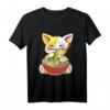 Kawaii Katze Neko Ramen T-Shirt – Süßes Japanisches Anime Design mit Nudelmotiv, lustiges und originelles Tier-Shirt