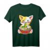 Kawaii Katze Neko Ramen T-Shirt – Süßes Japanisches Anime Design mit Nudelmotiv, lustiges und originelles Tier-Shirt
