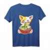 Kawaii Katze Neko Ramen T-Shirt – Süßes Japanisches Anime Design mit Nudelmotiv, lustiges und originelles Tier-Shirt