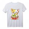 Kawaii Katze Neko Ramen T-Shirt – Süßes Japanisches Anime Design mit Nudelmotiv, lustiges und originelles Tier-Shirt