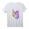 Japanisches Sakurablüte T-Shirt mit Kois, Schriftzeichen & Yin Yang Symbolen – Kulturelles Design für Fans asiatischer Motive