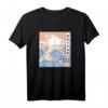 Große Welle Ozean Japanisch T-Shirt – Perfektes Geschenk für Japan-Fans, Geburtstag & Weihnachten