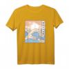 Große Welle Ozean Japanisch T-Shirt – Perfektes Geschenk für Japan-Fans, Geburtstag & Weihnachten
