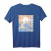 Große Welle Ozean Japanisch T-Shirt – Perfektes Geschenk für Japan-Fans, Geburtstag & Weihnachten