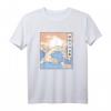 Große Welle Ozean Japanisch T-Shirt – Perfektes Geschenk für Japan-Fans, Geburtstag & Weihnachten