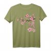 Sakura T-Shirt mit Japanischer Kirschblüte – Kreatives Floral Design, Perfektes Geschenk für Sakura Fans