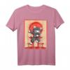 Kawaii Japanische Anime Ninja Katze T-Shirt – Niedliches Manga Design für Otaku, Katzenliebhaber & Anime-Fans