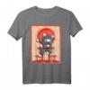 Kawaii Japanische Anime Ninja Katze T-Shirt – Niedliches Manga Design für Otaku, Katzenliebhaber & Anime-Fans
