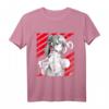 Manga Yandere Sommer Kawaii japanischer Anime T-Shirt – Perfekt für Sommerfest, Natsu Matsuri & Japanfans