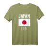 Japan Flagge T-Shirt Nisshoki Hinomaru - Stylisches Shirt mit japanischer Flagge als Geschenkidee für Sport und Alltag