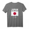 Japan Flagge T-Shirt Nisshoki Hinomaru - Stylisches Shirt mit japanischer Flagge als Geschenkidee für Sport und Alltag