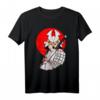 Shiba Inu Japanischer Samurai Katana - Lustiges Hund Meme Anime T-Shirt für Fans japanischer Kultur & Hunde