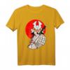 Shiba Inu Japanischer Samurai Katana - Lustiges Hund Meme Anime T-Shirt für Fans japanischer Kultur & Hunde