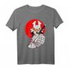 Shiba Inu Japanischer Samurai Katana - Lustiges Hund Meme Anime T-Shirt für Fans japanischer Kultur & Hunde