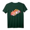 Kawaii Weihnachten Cute Cats Sushi Otaku Japanisch T-Shirt – Niedliches Anime- und Katzen-Design, Perfekt als Weihnachts- oder Geburtstagsgeschenk