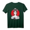 Japan Geisha T-Shirt mit roter Sonne – Perfektes Geschenk für Japan- und Anime-Fans