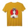 Japan Geisha T-Shirt mit roter Sonne – Perfektes Geschenk für Japan- und Anime-Fans