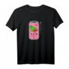 Alkoholfreies Getränk der japanischen Wassermelone T-Shirt – Kawaii Anime Manga Fan Kleidung für Stil und Humor