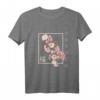 Kirschblütenhemd Vintage Japanische Sakura Kanji Ästhetik T-Shirt - Kunstvolles Design für Fans japanischer Kultur und Retro-Ästhetik