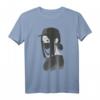 Dark Anime Girl - Antisoziale japanische Vaporwave T-Shirt für Anime- und Japan-Fans, Vintage Stil für Männer, Frauen & Kinder