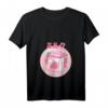 Erdbeer-Milchshake-Karton Rosa Retro Japanisches T-Shirt mit V-Ausschnitt - Lustiges Kawaii Anime Design für Manga- und Otaku-Fans