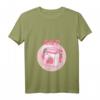 Erdbeer-Milchshake-Karton Rosa Retro Japanisches T-Shirt mit V-Ausschnitt - Lustiges Kawaii Anime Design für Manga- und Otaku-Fans