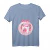 Erdbeer-Milchshake-Karton Rosa Retro Japanisches T-Shirt mit V-Ausschnitt - Lustiges Kawaii Anime Design für Manga- und Otaku-Fans