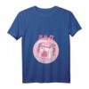 Erdbeer-Milchshake-Karton Rosa Retro Japanisches T-Shirt mit V-Ausschnitt - Lustiges Kawaii Anime Design für Manga- und Otaku-Fans
