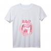 Erdbeer-Milchshake-Karton Rosa Retro Japanisches T-Shirt mit V-Ausschnitt - Lustiges Kawaii Anime Design für Manga- und Otaku-Fans