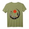 Antike japanische Kunst Samurai Kämpfer Retrodesign T-Shirt – Perfekt für Kampfsport-, Anime- und Japan-Fans als Geschenk