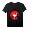 Japanischer Kraniche und Rote Sonne T-Shirt – Traditionelles japanisches Design, Kunst und Natur Motiv, Perfekt als Geschenk für Kunst- und Kulturbegeisterte