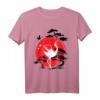 Japanischer Kraniche und Rote Sonne T-Shirt – Traditionelles japanisches Design, Kunst und Natur Motiv, Perfekt als Geschenk für Kunst- und Kulturbegeisterte