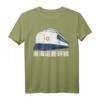 Japanischer Hochgeschwindigkeitszug Shinkansen Geschenk T-Shirt - Vintage Design aus den 1960er Jahren für Eisenbahn- und Lokomotiven-Fans