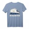 Japanischer Hochgeschwindigkeitszug Shinkansen Geschenk T-Shirt - Vintage Design aus den 1960er Jahren für Eisenbahn- und Lokomotiven-Fans