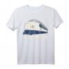 Japanischer Hochgeschwindigkeitszug Shinkansen Geschenk T-Shirt - Vintage Design aus den 1960er Jahren für Eisenbahn- und Lokomotiven-Fans