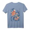 Love 40 Geburtstag T-Shirt mit Japanischem Roten Karpfen - Klassisch geschnitten, doppelt genähter Saum, ideales Geschenk für Männer