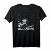The Great Wave off Kanagawa Japanisches T-Shirt - Kunst, Anime & Manga Design für Kultur- und Kunstliebhaber