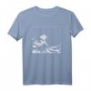 The Great Wave off Kanagawa Japanisches T-Shirt - Kunst, Anime & Manga Design für Kultur- und Kunstliebhaber