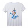 Japan Anime Maske Kitsune Samurai Oni Otaku Merch T-Shirt – Futuristisches Japan Tier Design, Kawaii Monster & Kawaii Anime Geschenk für Otaku & Geek