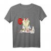 Sushi lustige Katze mit japanischer Kirschblüte Vintage T-Shirt – Perfekt für Katzen- und Japan-Fans