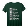 Eat Sleep Anime Repeat - Kawaii Japanisches Anime T-Shirt für Otaku, Manga & Harajuku Fans