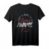 Nur ein Mädchen das Animes liebt - Japanisches Otaku Anime T-Shirt, perfektes Geschenk für Manga- und Anime-Fans zu Weihnachten & Geburtstag