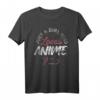 Nur ein Mädchen das Animes liebt - Japanisches Otaku Anime T-Shirt, perfektes Geschenk für Manga- und Anime-Fans zu Weihnachten & Geburtstag