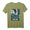 Futuristisches Vaporwave T-Shirt im ästhetischen japanischen Streetwear-Stil - Retro-Futurismus, Glitch Art & Otaku Mode