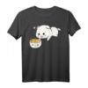 Kawaii Anime Neko Cat Ramen Schüssel T-Shirt – Niedliches Japanisches Anime-Design für Otaku, Manga-Fans & Kätzchenliebhaber